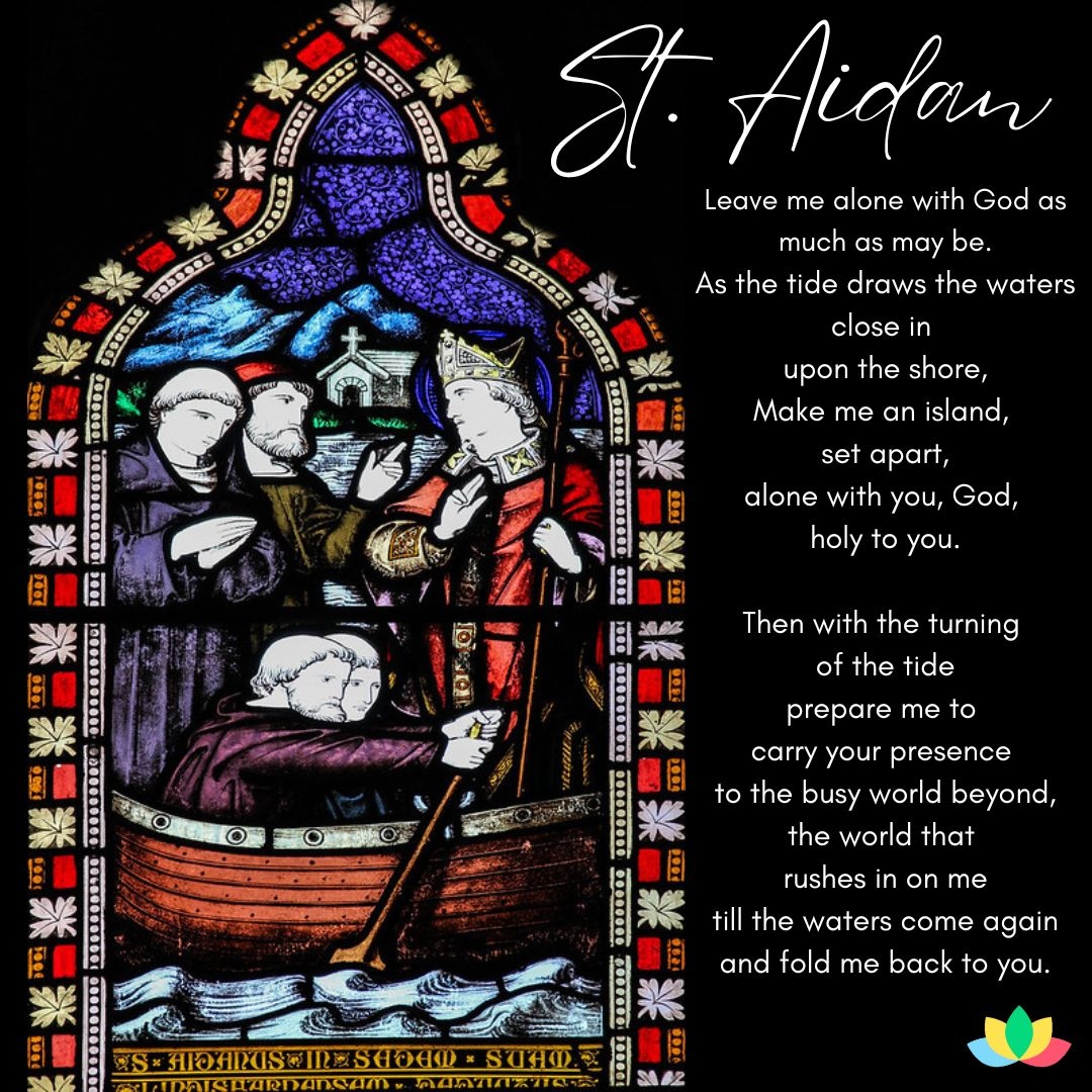 In honour of St Aidan of Lindisfarne! We celebrate this saint and his role in church planting as a Bishop and Missionary in England.   

// We're here to equip and inspire! We send out a newsletter + our site is full of resources. Sign up at: plantanglican.org
