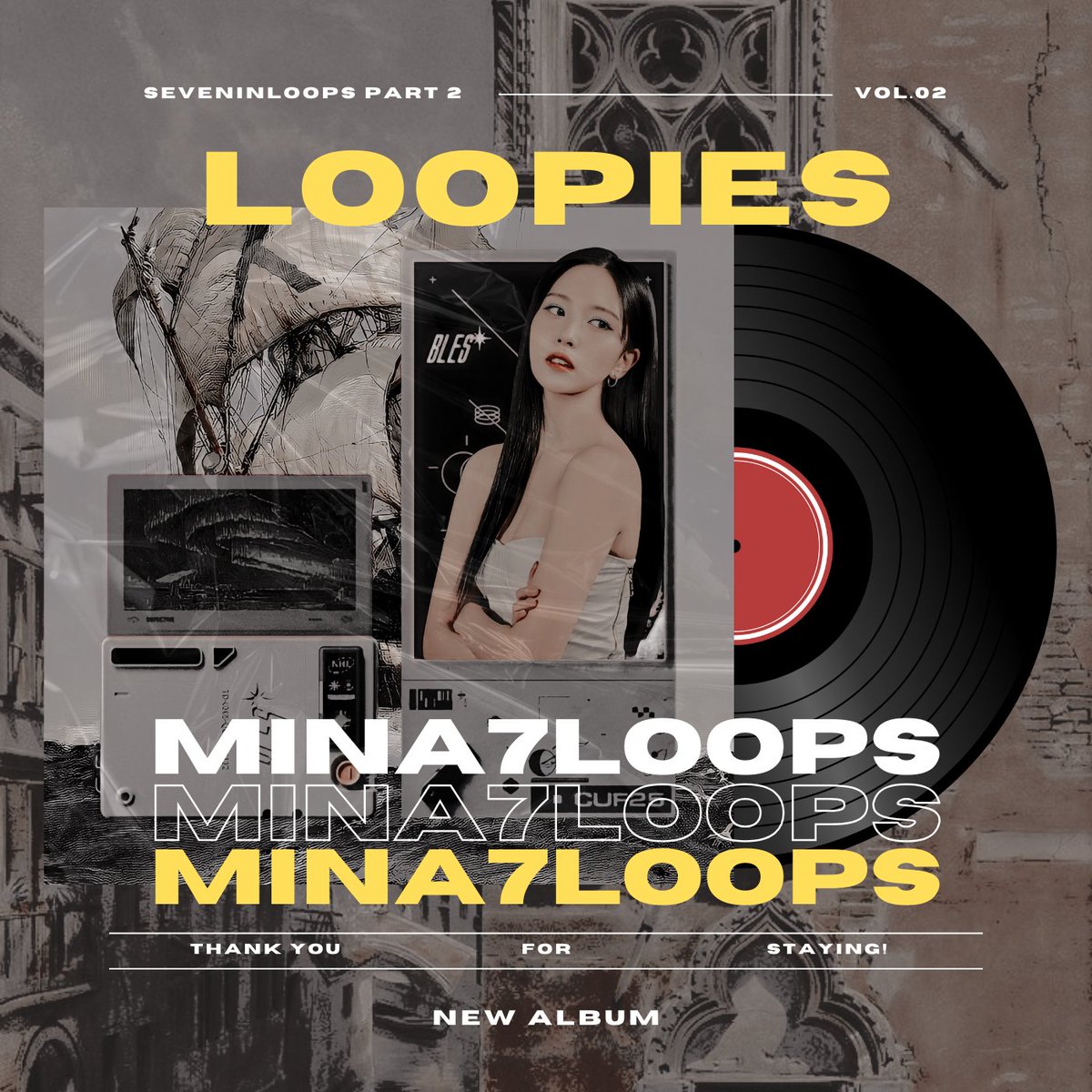 kariage_niki's tweet photo. Akhirnya kita berhasil menamatkan SEVENINLOOPS JILID 2 ini adick-adick... 😎☝🏼Emang boleh segamon ini,,,!? Emang boleh seattached ini...!? 🫰🥺🫰Dah dlu yaa! Ini, MINA7loops pamit undur diri... I love you LOOPIES I LOVE YOU UUSERENE 💜 #LOOPIESBORAHAE 💜 https://t.co/MYGlqja9gR