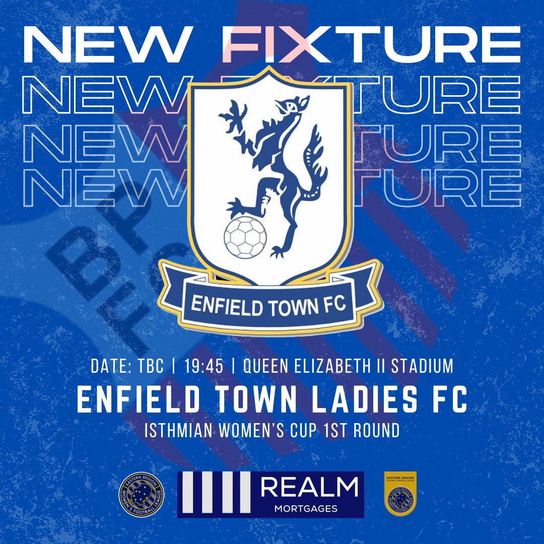 📢 <a href="/IsthmianLeague/">The Pitching In Isthmian League</a> Women's Cup

We have been drawn away to <a href="/EnfieldTownLFC/">Enfield Town Ladies FC</a> in the 1st Round of the Isthmian League Women's Cup.

Tie to take place by the end of September and we shall keep you updated once a date has been confirmed with our opponents

#UpTheBowers | #BowersFamily
