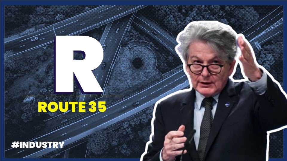 ThierryBreton's tweet image. R... for #Route35 🚙

Electric mobility must lead to investment in 🇪🇺 so we can export cars — not jobs.

This requires #infrastructure, clean  #electricity &amp;amp; #workforce readiness.

Route35 will ensure that EU is on the right track.

linkedin.com/pulse/strategi…

#StrategicAutonomics