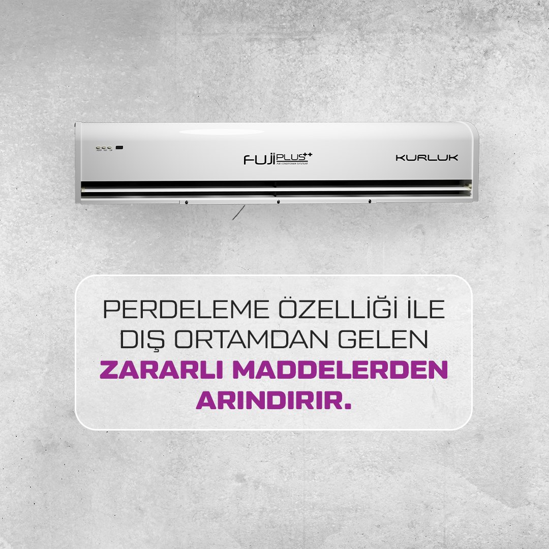 FujiPlus Hava Perdesi, ofisinizin ortamını serinletirken, zararlı maddelerden de koruyarak sağlıklı bir ortam yaratır. 🥰❄️

#FujiPlus #HavanGüzelseHayatGüzel #TürkiyeyiSerinletenTeknoloji #HavaPerdesi