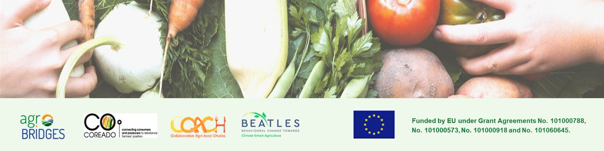 📣Join us and our sister projects in Brussels on 21 September to dig deeper into the work we have been doing to improve food systems and value chains and how we can continue this in the future! Registration below👇🏼#FoodChains #Farmers #PublicProcurement

docs.google.com/forms/d/e/1FAI…