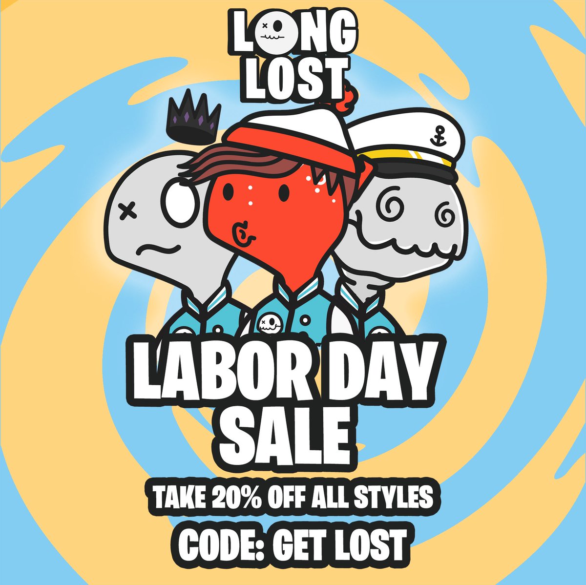 last call! 
don’t miss 20% off everything 
#labordaysale ends soon 🌀