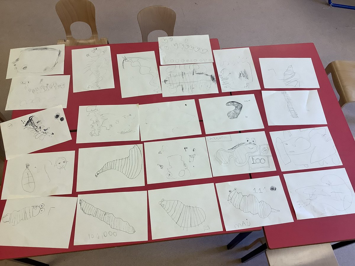 Drawing Club was a huge success today! We all drew our main character, The Superworm, and added a secret code that could alter him/make him fly/dance and many other imaginative ideas! So much joy and creativity with our mark making @DycePrimary @DycePrimary1 <a href="/GregBottrill/">Greg Bottrill</a>