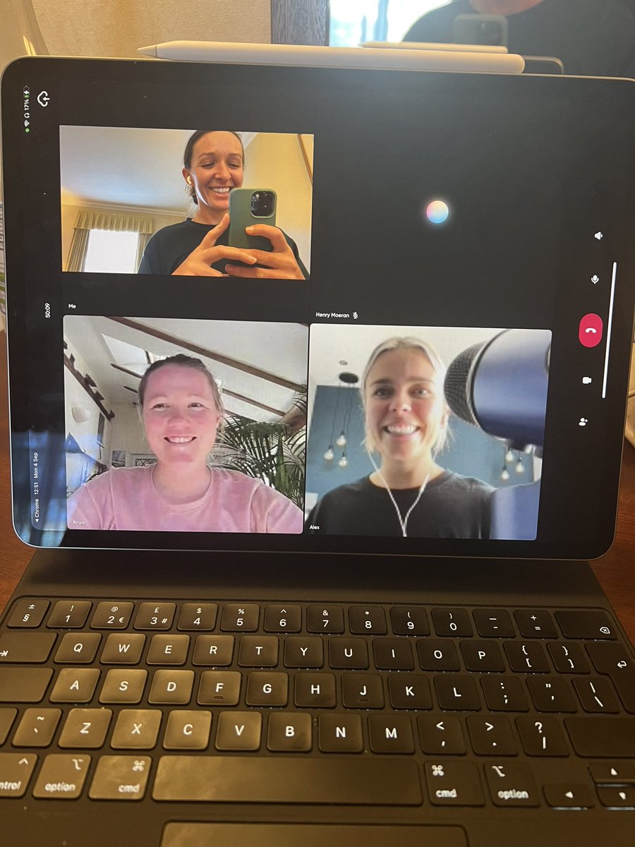 We just had a 🐐 on the podcast… pass it on 🤩