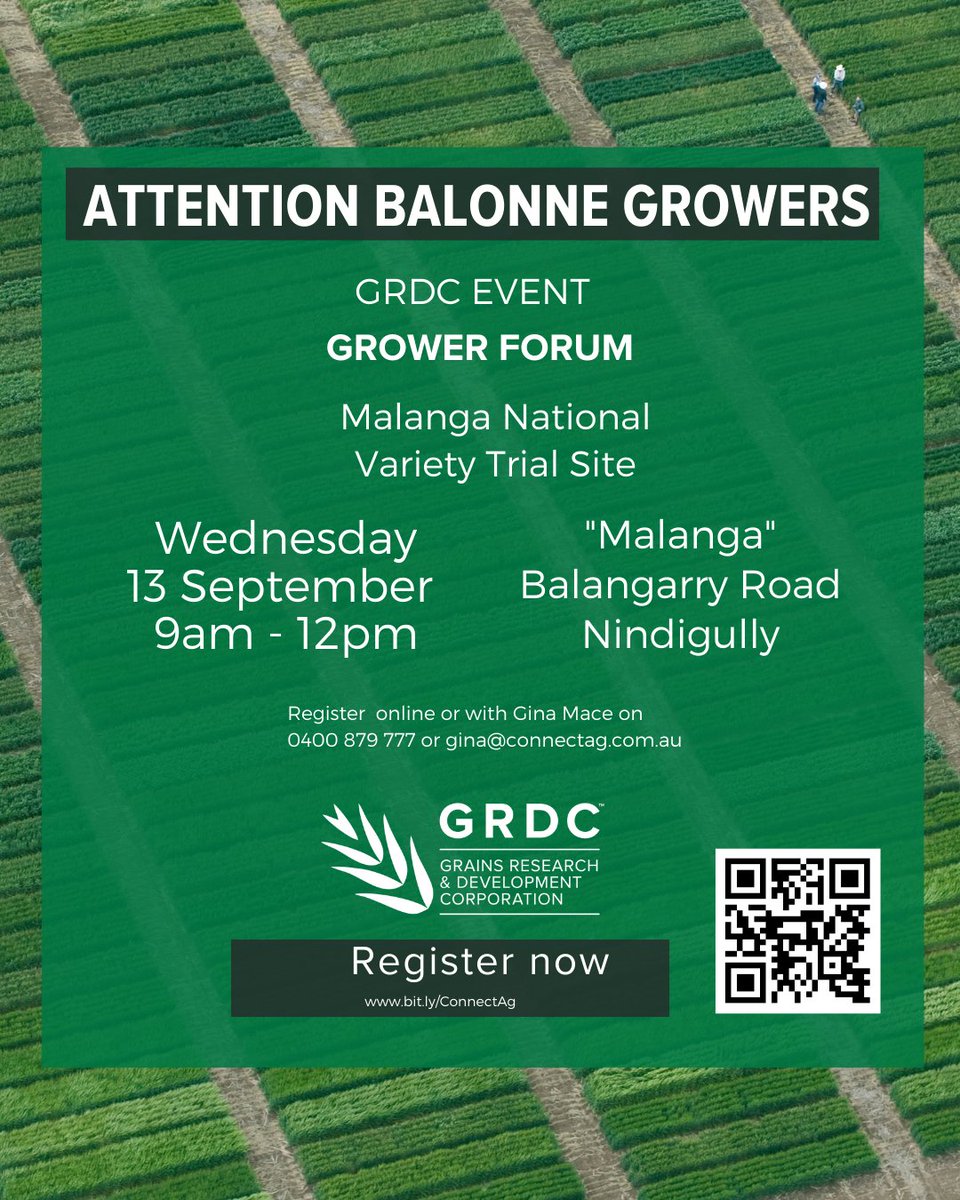 rhondatomsmorga's tweet photo. #GRDC #NVT Field Walks in SWQ next week for #Condamine and #Nindigully.  RSVP via https://t.co/nb1HzPtzen #Grains #crop23 https://t.co/0yjMltiyYt