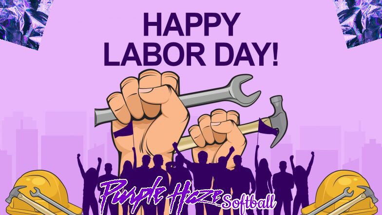 PurpleHazeOrg's tweet photo. 💜 Happy Labor Day! Thank you to everyone who works hard to make the world tick. And to those who are working even today, an extra thanks to you!
👮👷‍♀️🧑‍💻🧑‍✈️👨‍🎨🧑‍🍳🧑‍🌾👩‍🏭🧑‍⚕️👨‍🚒👩‍⚖️🧑‍🔬🧑‍🔧🧑‍🏫
#HappyLaborDay #workhardplayhard #purplehazehustlers https://t.co/MlE89ZBBMY