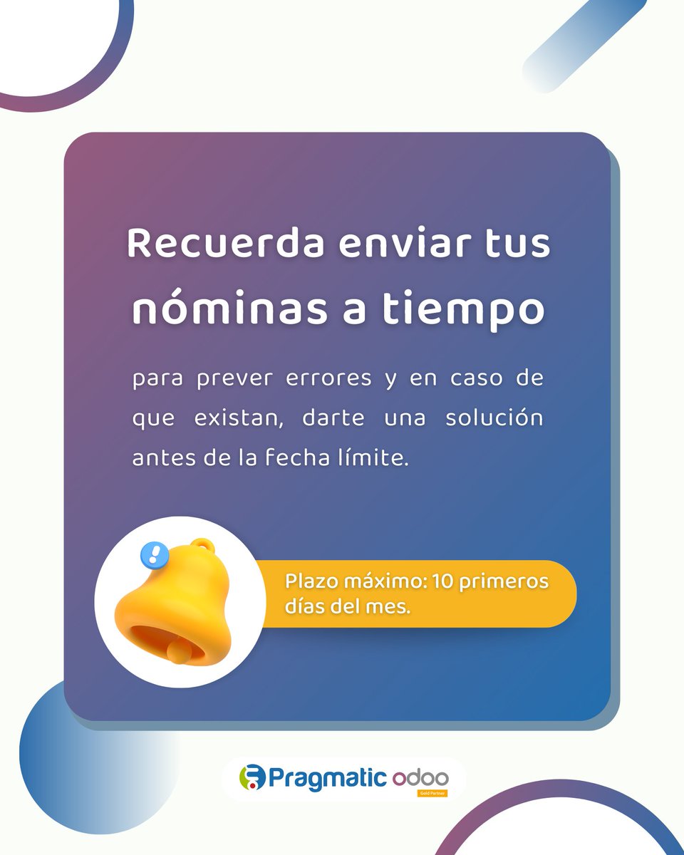 pragmaticsas's tweet photo. ¡Confía en el partner correcto! 🚀Conoce cómo funciona nuestro módulo de nómina electrónica. 😎🔜 https://t.co/sbqr4djj6o
#nómina #nóminaelectrónica #odoo #odooerp #odoosoftware #softwarecontable https://t.co/P3wtTl1vZc