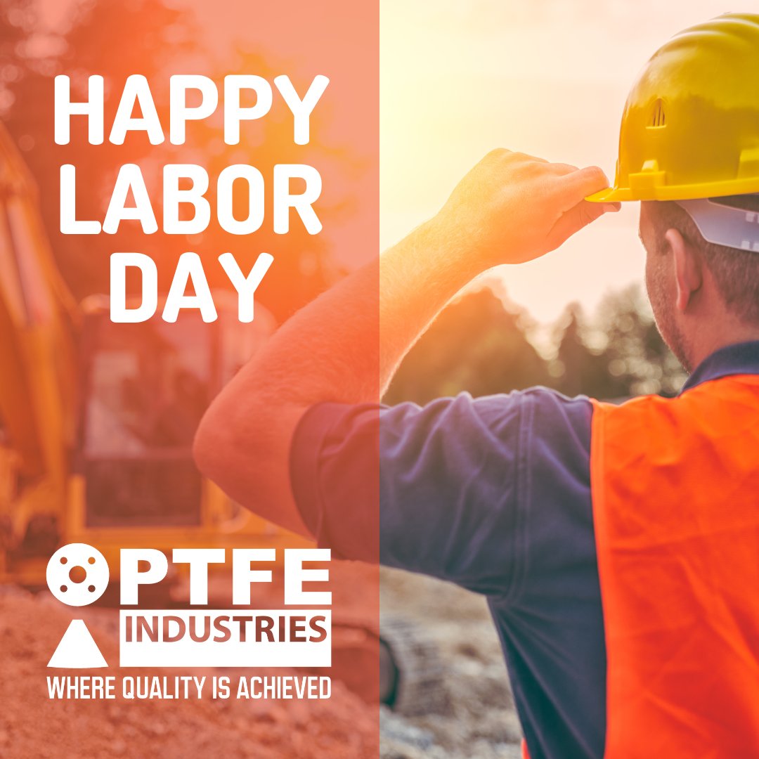 PTFEIndustries's tweet photo. PTFE Industries will be reopened on September 5th at 8 am! Everyone have a wonderful Labor Day! https://t.co/o7H6rUB3l6