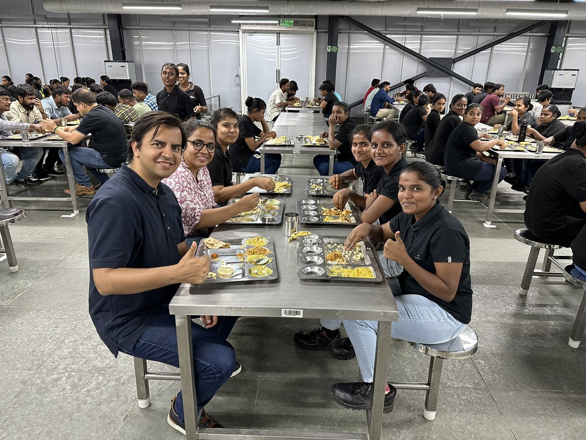 Spending time in the factory to ramp up Air, Pro and X with our amazing and super energetic girls!