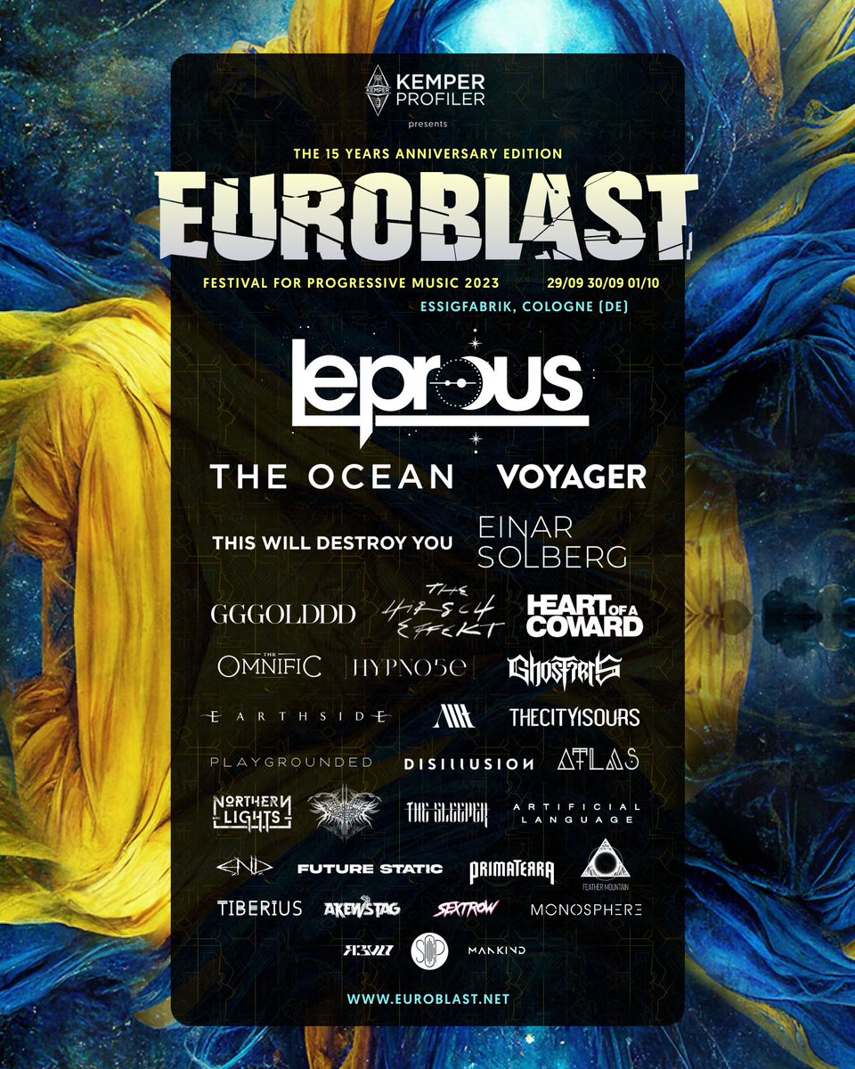 We are playing @Euroblast_Fest on October 1!