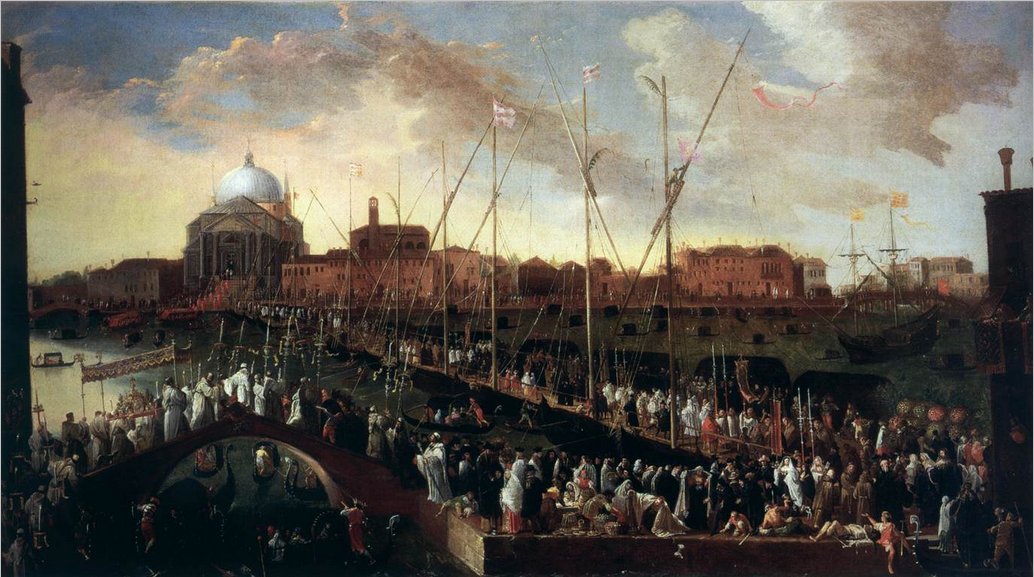 Procession for the Feast of the Redeemer
oil on canvas
115 cm x 205 cm
1648-50
Museo Correr, Venice

Joseph the Younger Heintz

#Heintz #MuseoCorrer #Venezia