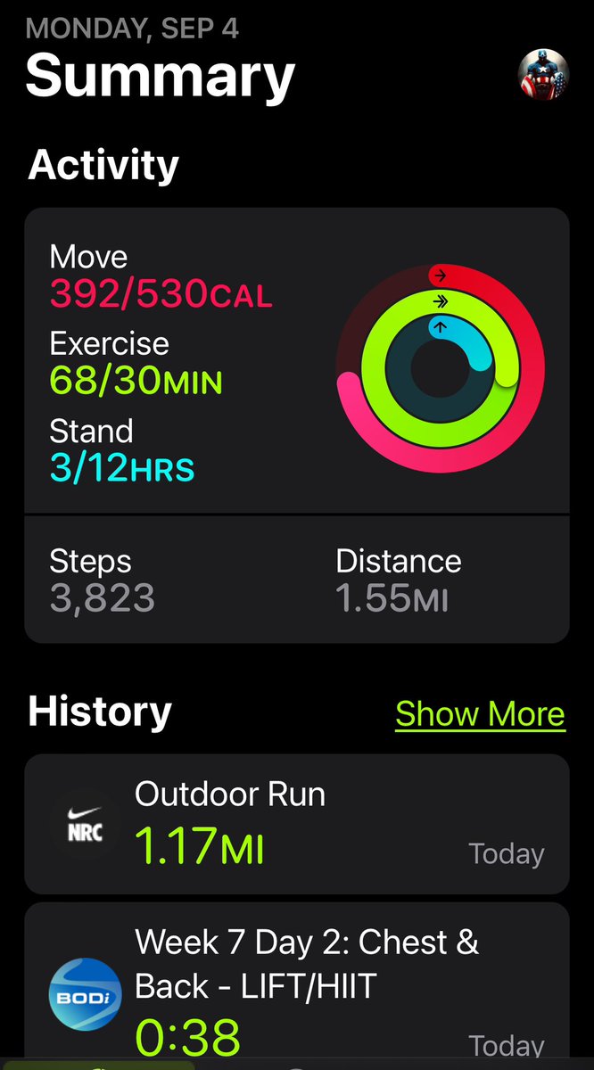 santiagoAM115's tweet photo. Fitness This Workout into the day! Never miss a Monday! #Happylaborday2023 #fitleaders #Shakeology #Energize #Recover #LIIFTMORE https://t.co/gy3R8ALTZq