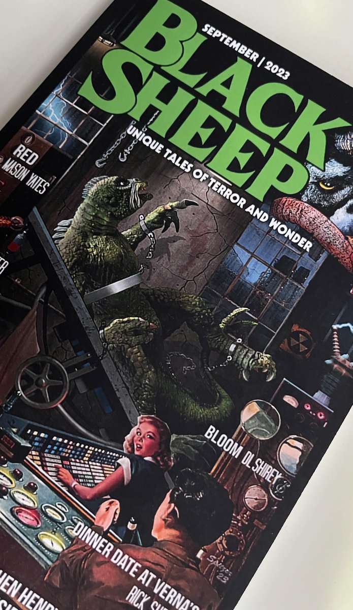 RADaunton's tweet photo. My short story “Man/Maid” is included in this month’s edition of Black Sheep magazine (Issue 3). Check it out!

https://t.co/7lhnbgFhMb

#horrorfiction #shortfiction #horrorwriter #blacksheepmagazine #absurdisthorror https://t.co/Azh6Eouc2J