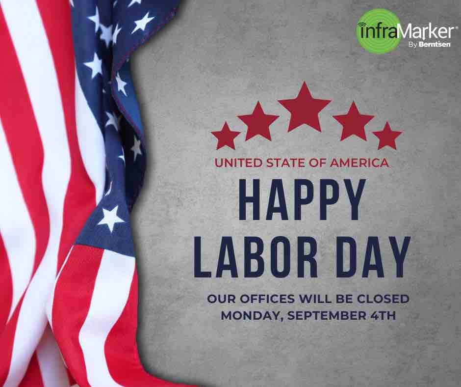 InfraMarker's tweet photo. In celebration of Labor Day, our InfraMarker offices will be closed today 🇺🇸

We wish you a fantastic Labor Day filled with joy and relaxation! 

#InfraMarker #LaborDay #CelebrateHardWork https://t.co/aH7W1JhrTX