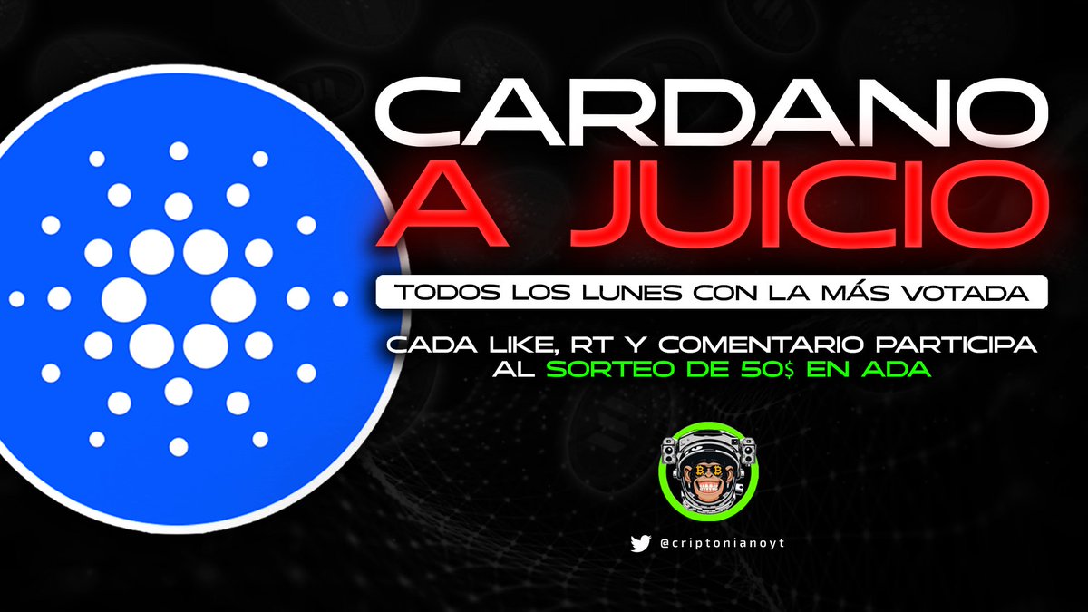joeljordana_'s tweet photo. CARDANO A JUICIO

¿Es una buena inversión para el Bull Market?

Te lo cuento todo.

Dentro Hilo👇🧵 https://t.co/JJ0cFQBwCD