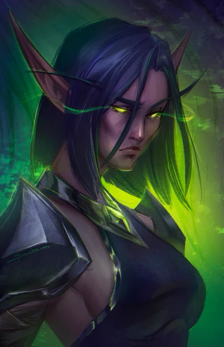 Delia Happy birthday to  #Warcraft #Warcraftart 