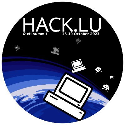 I will speak at @hack_lu this year for the 1st time 🎉 It is like a dream comes true to be part of this event where I attended some legendary talks (for me!) like 'Stegosploit' from @therealsaumil or 'What the fax!?' from @ynvb & @EyalItkin 🚀 Thx to #hacklu PC for having me 🙏