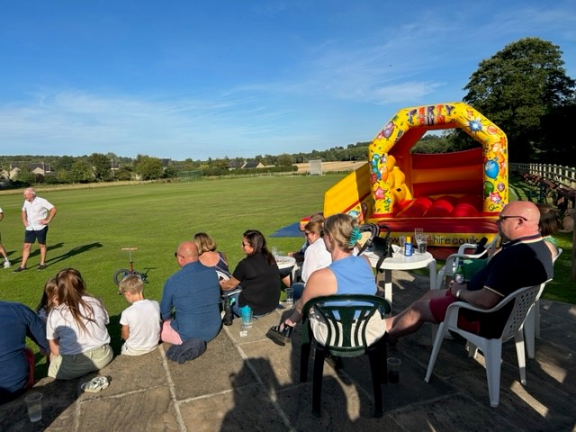 A fun day at yesterday's annual Northern Energy family day! A BBQ, bouncy castle for the younger ones, and a cricket match, played out in glorious sunshine!

Well done to winners, Hampsthwaite, who received their trophy from Muriel Illingworth, mum to our Chairman, Howard