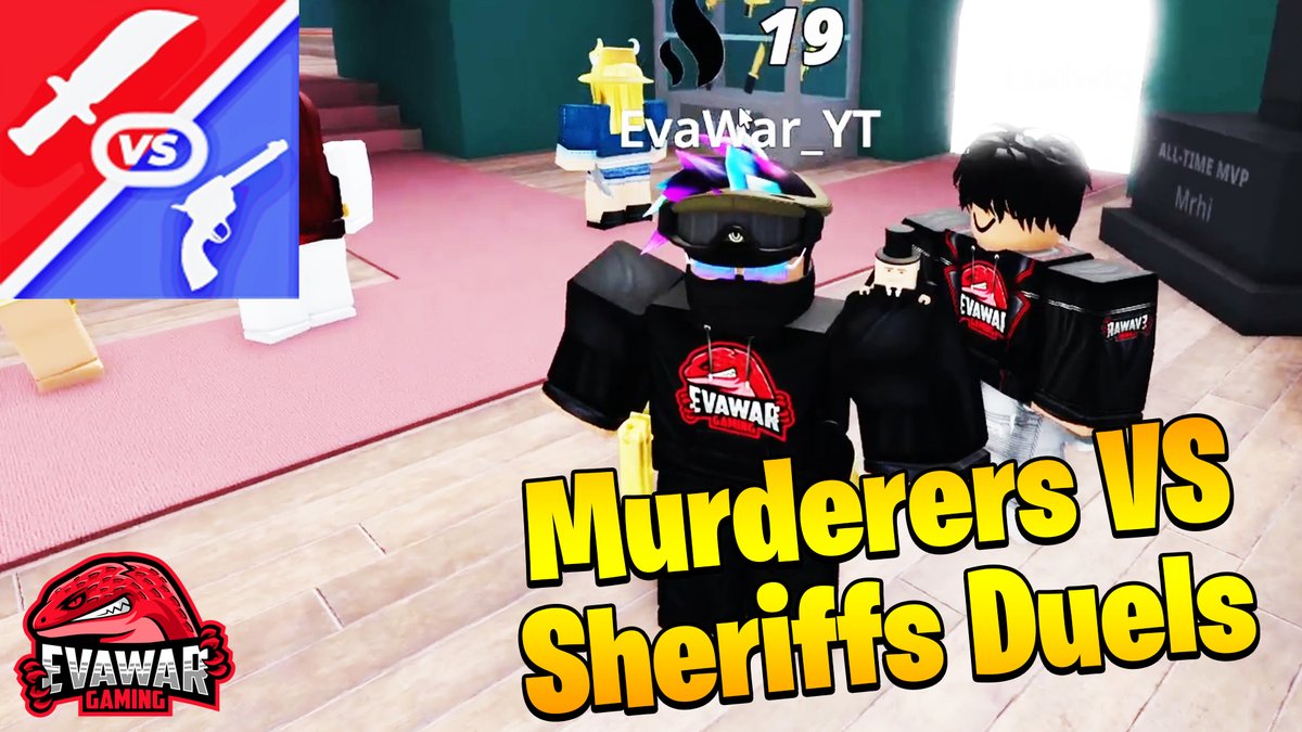 Murderers vs Sheriffs Duels on Roblox! 