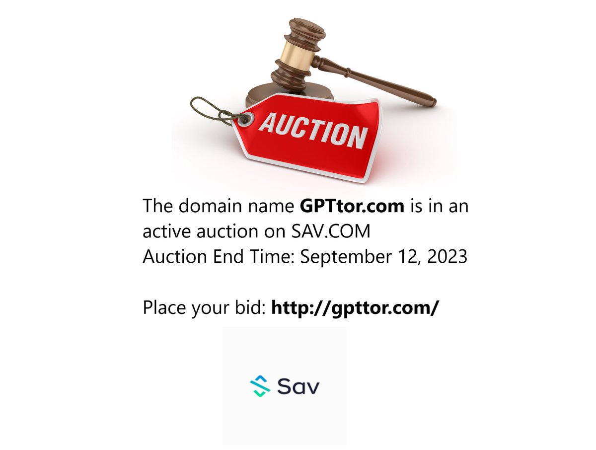 abbygor's tweet photo. Domain Auction on https://t.co/6WpTIbXOr9 !!!  
Domain Name https://t.co/sA6C3otAeT is for sale at https://t.co/5Zcm4mjjNL auction!
 #Domains #domainsforsale #domainname #startup #startups #DomainNameForSale #web #nft  #Crypto #Auction #NFTs #auctions #tech https://t.co/6xi6pOjXrp