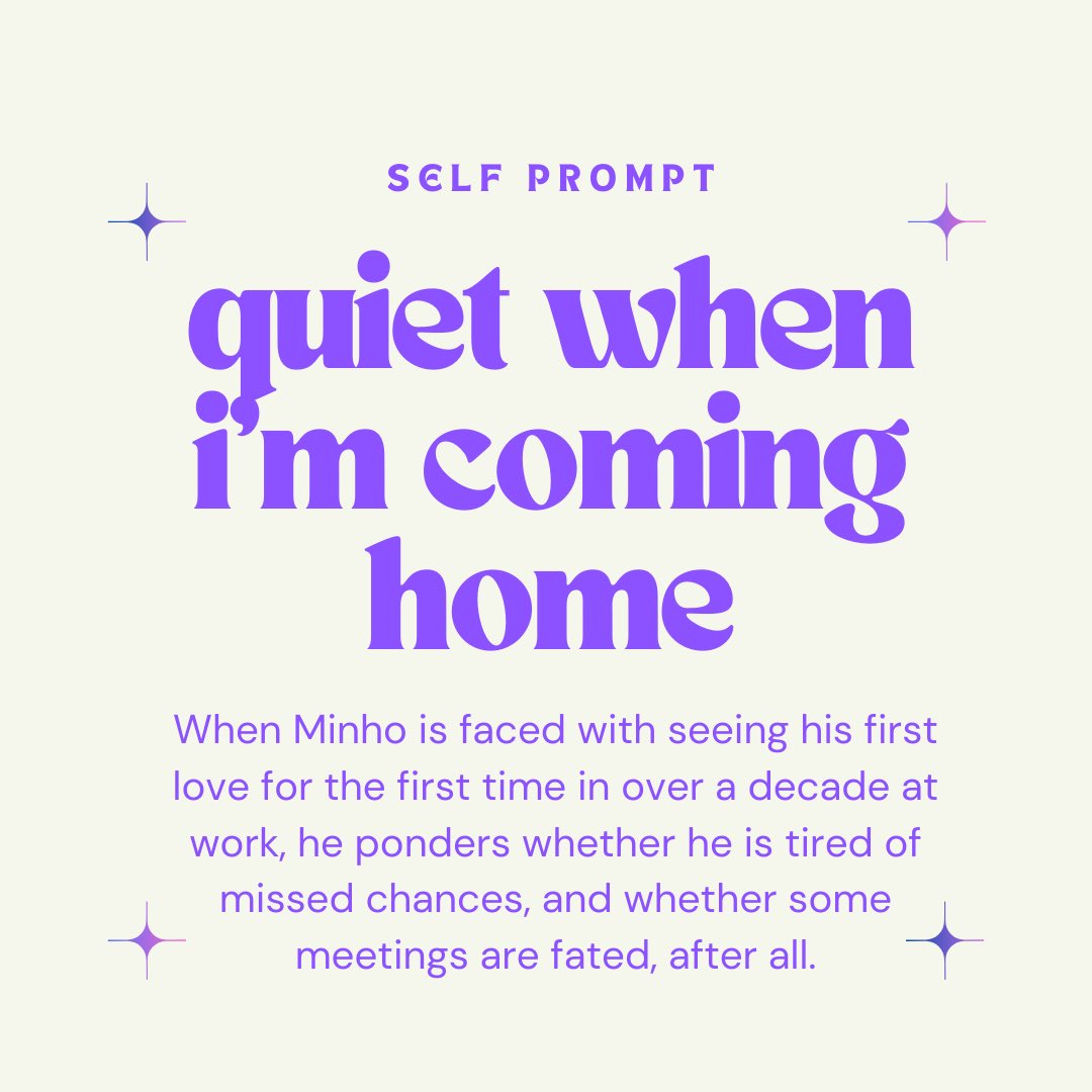 summerof5hinee's tweet photo. 💜 quiet when i’m coming home
💜 self prompt
💜 explicit
💜 23,617
💜 minho/key
💜 alternate universe, office romance, enemies to friends to lovers, slow burn

🔗: https://t.co/BlUUQYbduW https://t.co/4annxAjmrP