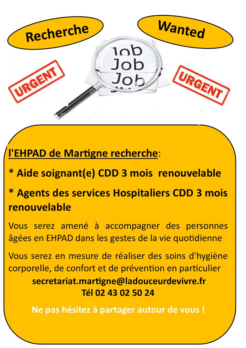 Résidences Médicalisées Alexain Martigne Montsurs tweet media