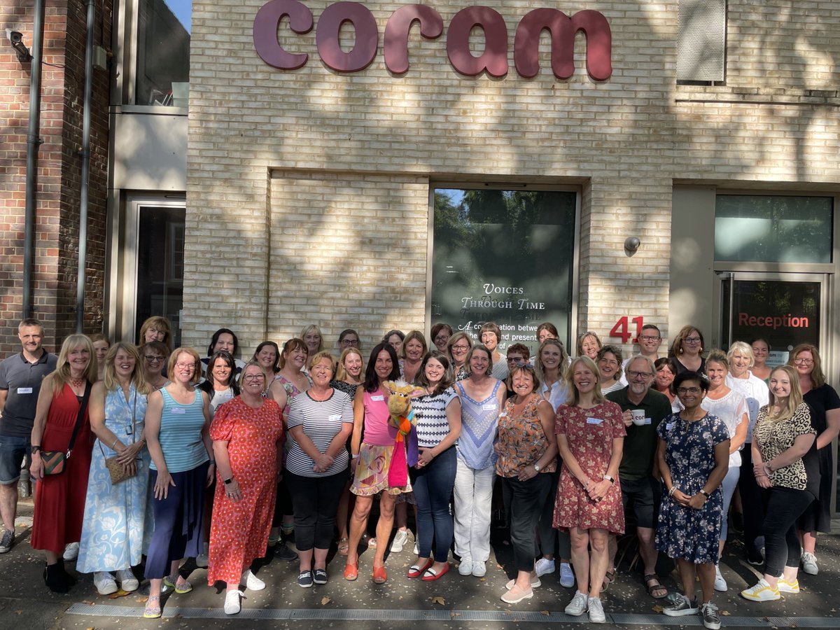 CoramSCARF's tweet photo. Meet our specialist educators team from across the country! Today our educators joined us on Coram’s campus to be trained for our new mental wellbeing workshops. 

For more information about our mental wellbeing workshops, see here: https://t.co/JyXJkr1EoE https://t.co/RtawQey0t1