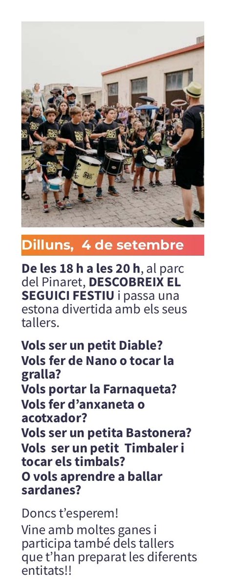 imma_mateu's tweet photo. @ajcambrils Perdoneu al programa diu a les 18h fins les 20h,és correcte??? https://t.co/SLhBaIxePr