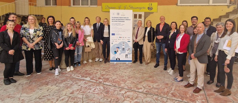 DDS-MAP project partners gathered in the official presentation of the project at the Faculty of Dental Medicine and Health Osijek.