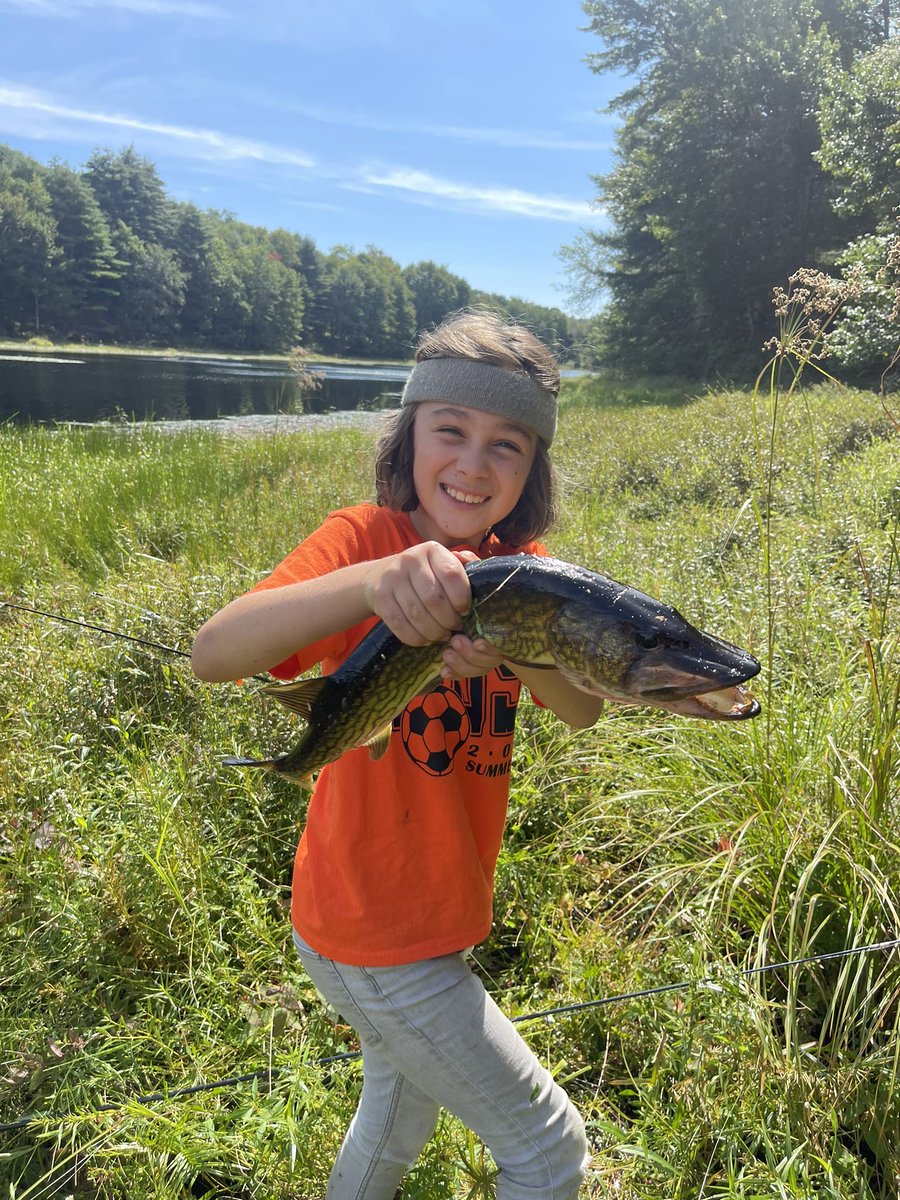 This guy! Out fishing me and prob be able to beat me up one day too