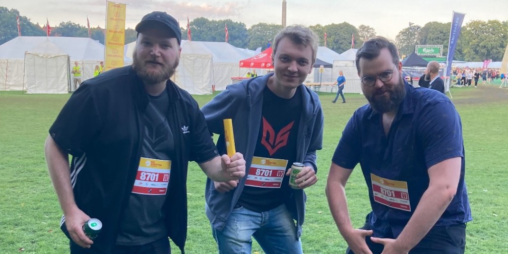 1DynastyStudios's tweet photo. The Dynasty team has participated in the #DHLrun for the second time, completing another 5K with sweat and determination. Congrats to our Danish running and walking teams for reaching the 5K mark! ❤️

See you next year, DHL; as they say, the third time's the charm! 🔥🏃 https://t.co/NlbEk4dqOP