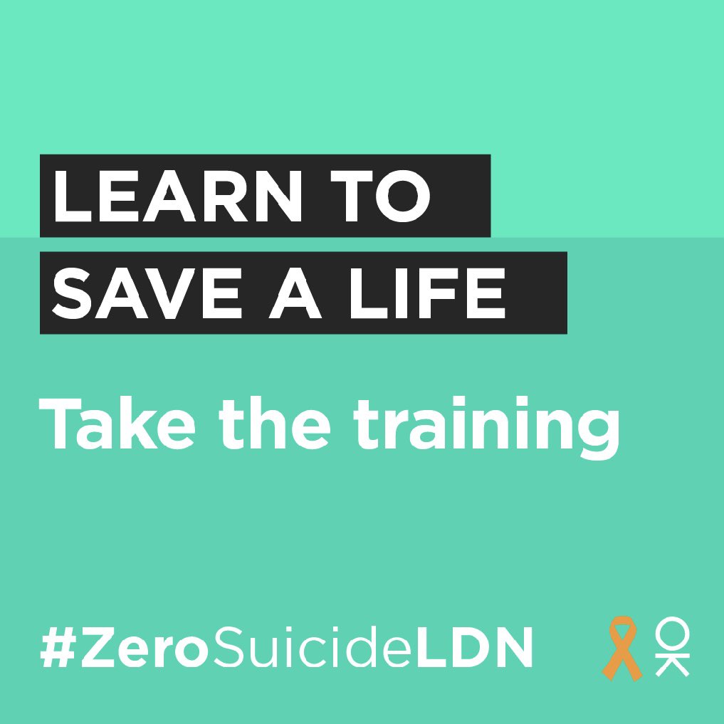 With #WorldSuicidePreventionDay this Sunday, let’s remember to really look out for one another. I’m supporting #ZeroSuicideLDN to encourage everyone to take free, online training to know what to do if someone you know is in crisis.

👉🏼thriveldn.co.uk/ZeroSuicideLDN

#BHWellbeing
