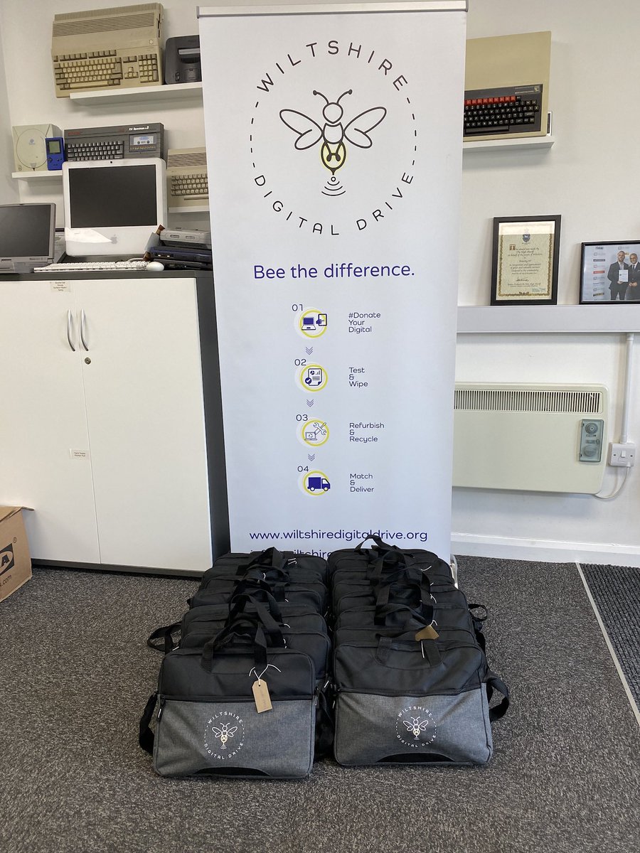 I would like to share that I am leaving Wiltshire Digital Drive CIC.  

Since my idea back April 2019 we have donated 2860 laptops.  

It’s now the right time for me personally, to concentrate on other Projects.  The Wiltshire Digital Drive will continue to make a difference.