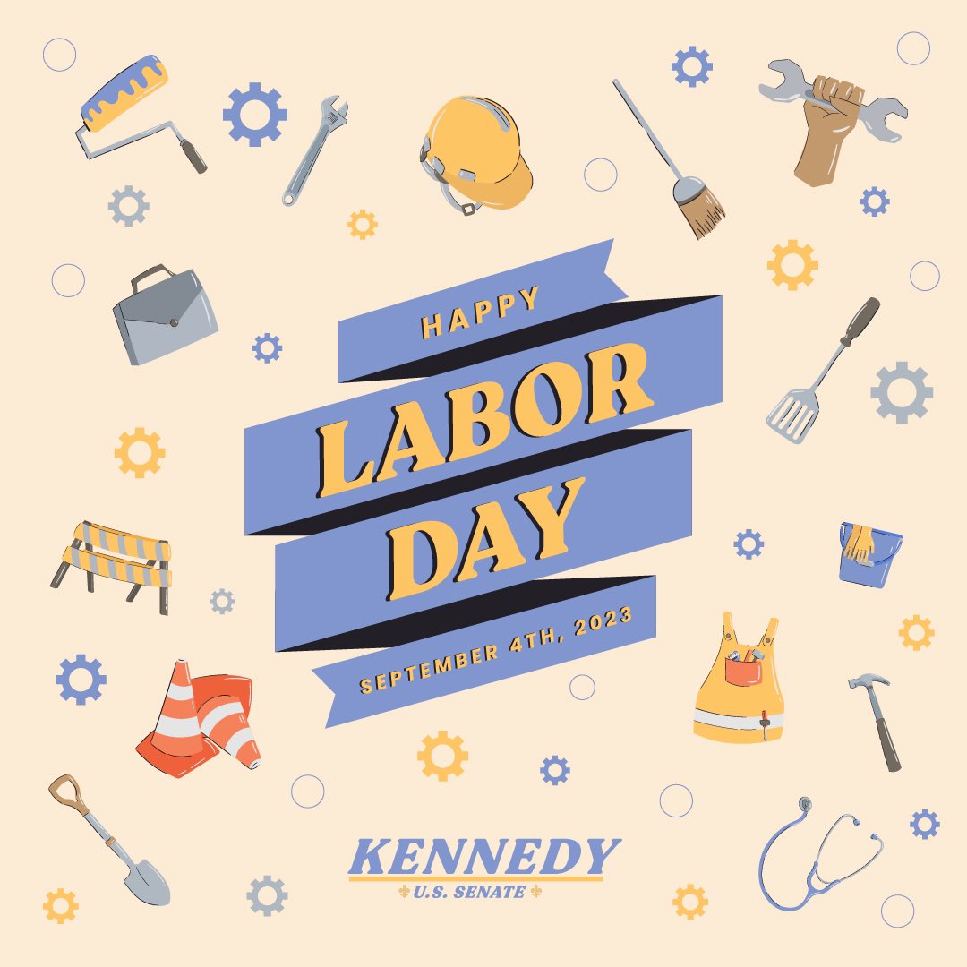 Happy Labor Day to the folks who make Louisiana work!