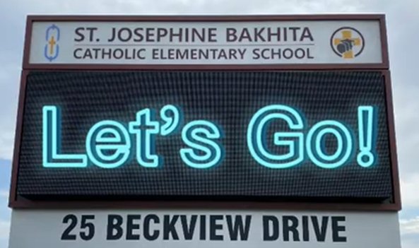 LET'S GO!!!
We're RRRRRRRREADY!!!
👀 you tomorrow at 9:05 a.m. at the back of the school for our Opening Day ceremony.  
Turn up the volume and check out our Day B4 School video thanks to our very own #WCDSBAwesome Ms. Mask!
#WELCOMETOBRUINCOUNTRY

youtu.be/Mz064wWb9fQ