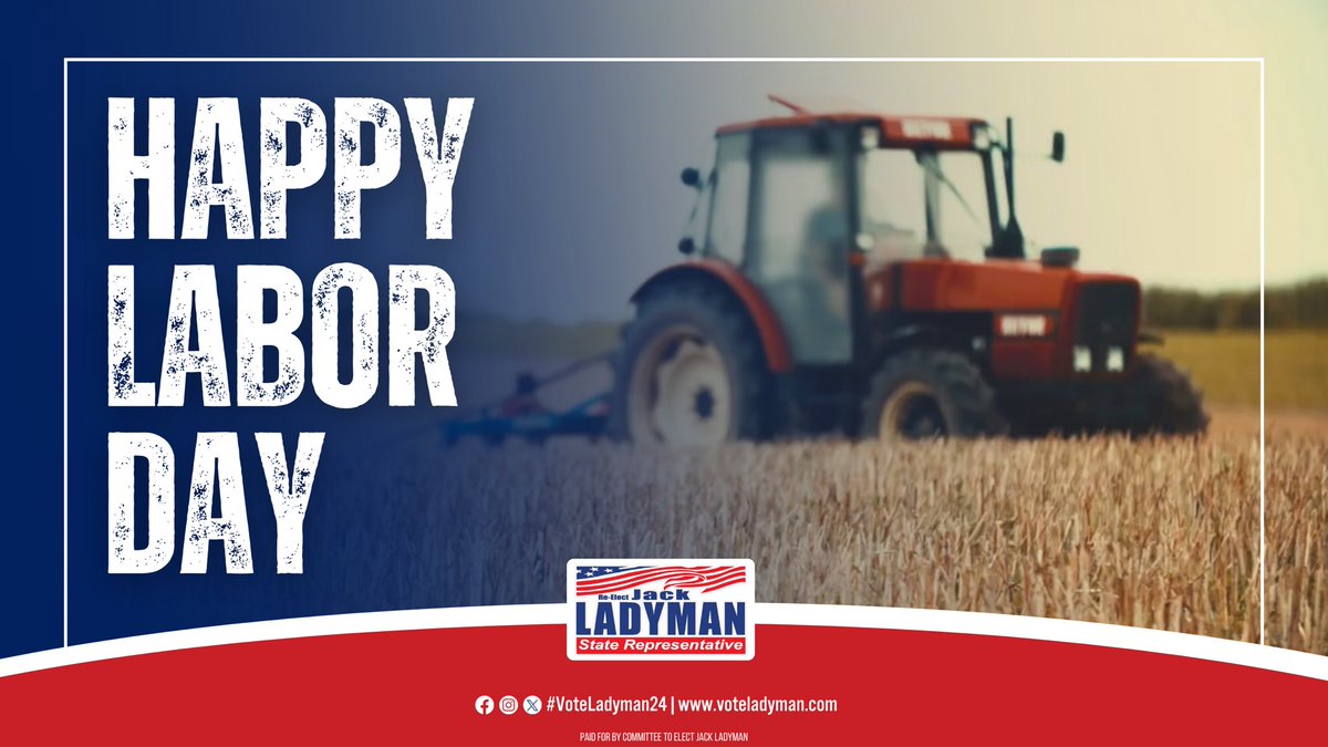 🇺🇸 Happy Labor Day! 🛠️

On this special day, we salute the dedication and hard work of our nation's workforce. Your contributions are the backbone of our great nation's success. 💪

#LaborDay #Workforce #Prosperity #Freedom