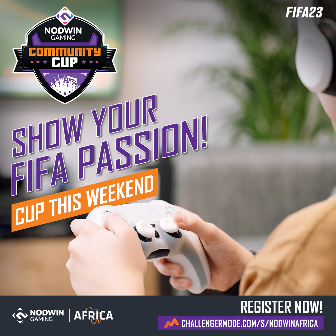 It's ⚽ #FIFA23 time for #africa! presenting the #FIFA23 solos cup, register today &amp; win cash prizes🤑

Register Now! (link in bio)
👉🏽 challengermode.com/s/nodwinafrica 

#Fifa #fifa23 #MobileGaming #ps4 #ps5 #Esports  #football #nodwinafrica #fifaafrica #communitycup
