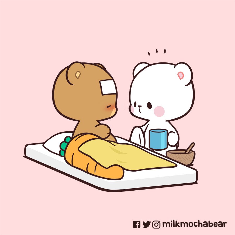 milkmochabear's tweet photo. 🤒
---
Feel free to mention someone who takes care of you~ 💕

#milkmochabear
#milkandmocha https://t.co/Vx36jvTT5P