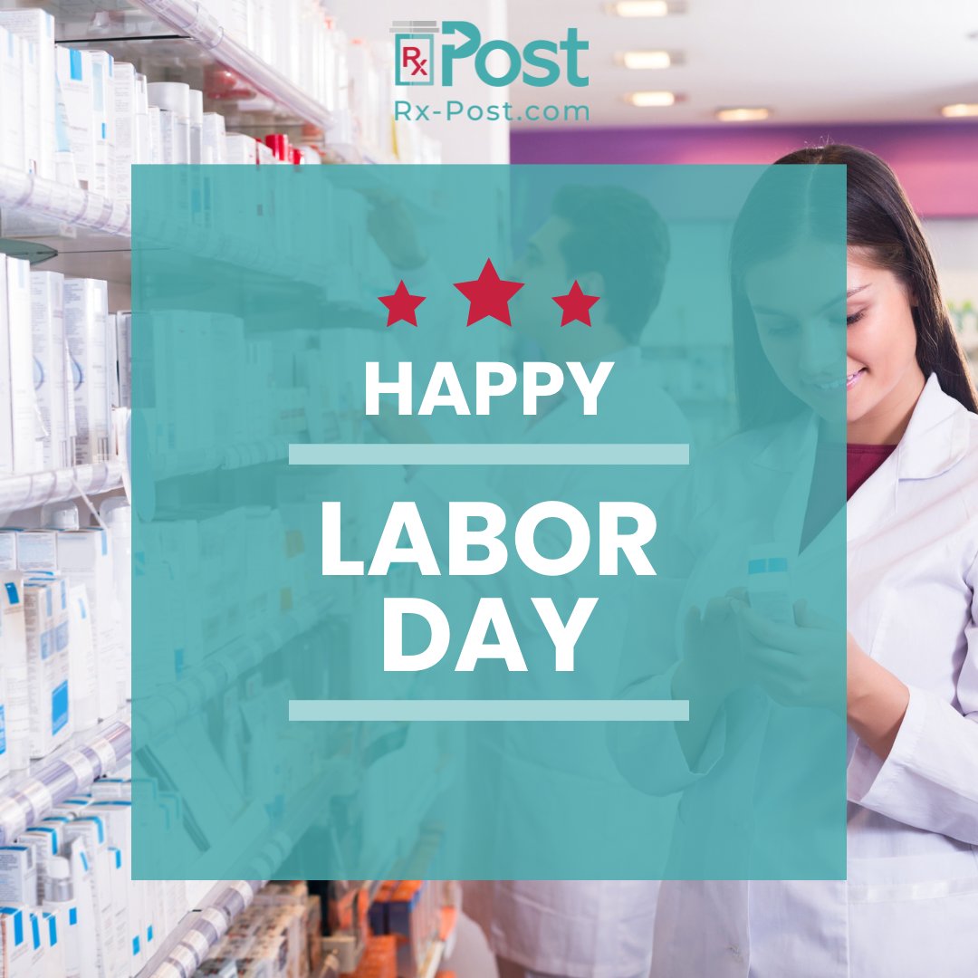 Rx_Post's tweet image. 💪Cheers to the contributions of workers everywhere🎉

#TwitteRx #pharmacy #pharmacist #pharmacytechnician #rxpost #communitypharmacy #healthcare #laborday