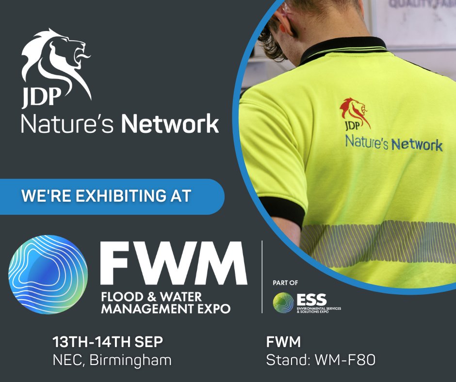 Not long to go until we're exhibiting at The Flood &amp; Water Management Expo!

Come along and meet the team and we can have a chat about our amazing products and services!

Follow the link and join us at the NEC in Birmingham 

brnw.ch/21wCgkv