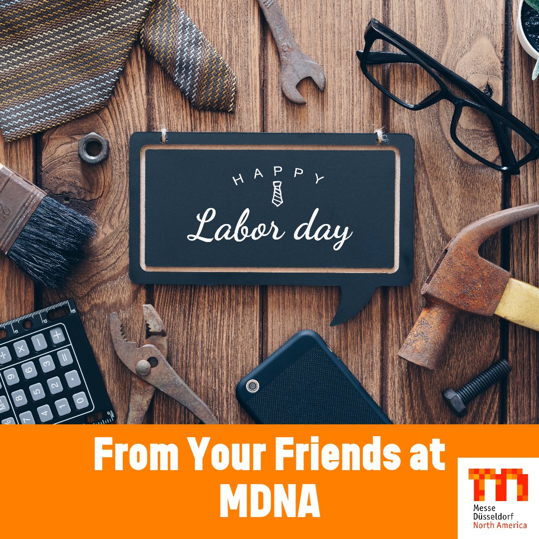 Wishing everyone a Happy Labor Day!
 
Today, we get to celebrate the dedication and hard work of individuals that power our industries and economies. Here's to the labor force that keeps our world moving! 
#Laborday2023