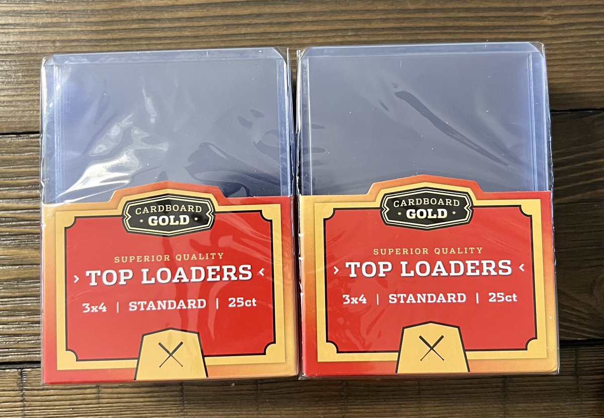 Who wants 50 FREE Top Loaders?

I am going to giveaway 500 in the month of September. 

Just like and RT this post. Winner picked tomorrow. 9/5/23. Giveaway 1 of 10 😊

#TheHobby