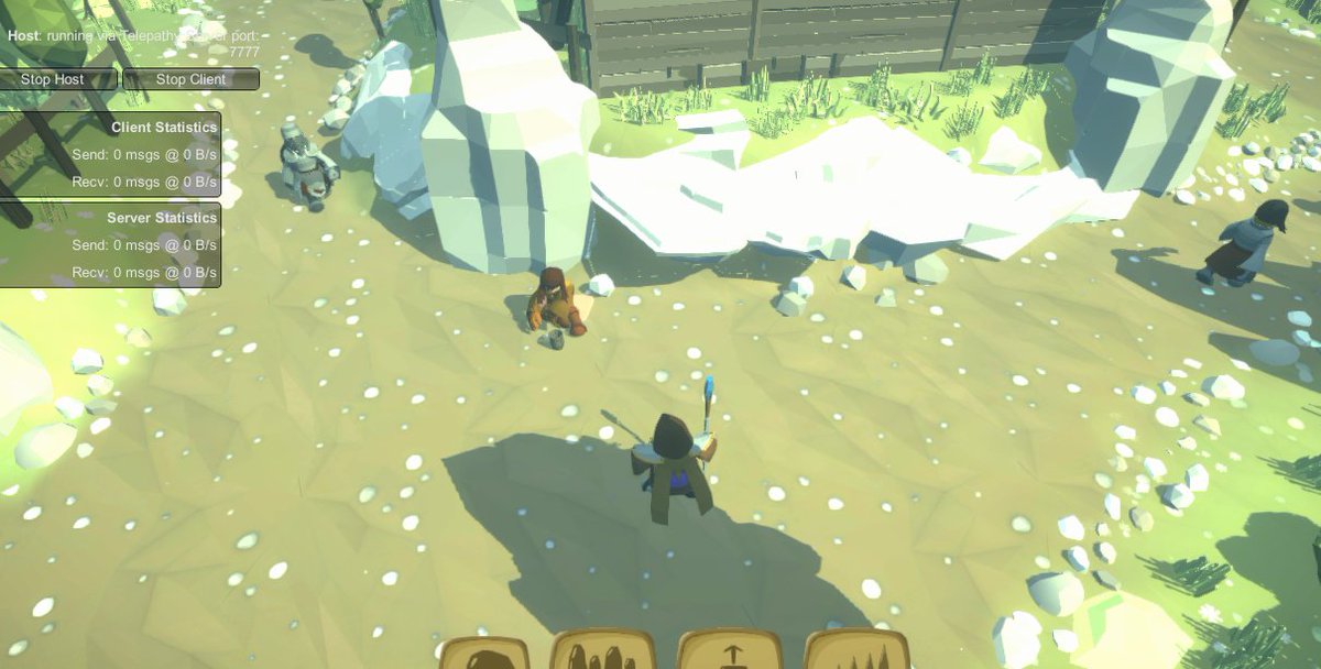 RoberBots's tweet photo. I added myself in to the game!
You can come to me and drop a piece of silver.
More NPC coming, and a you will be able to talk with everyone, even objects because why not.
#Elementers #gamedevelopment #gamedevs #Unity #IndieGameDev https://t.co/yyVDhs4tCS