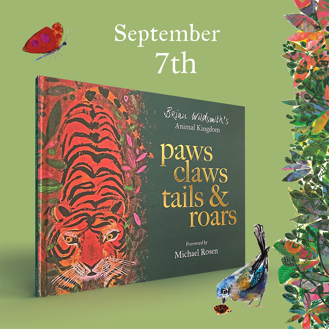 The reviews are terrific. The book is beautiful. Just 3 days to go before the launch of paws claws tails & roars, Brian Wildsmith's Animal Kingdom. #pawsclawstailsroars #animalkingdom #childrensbooks #giftbooks