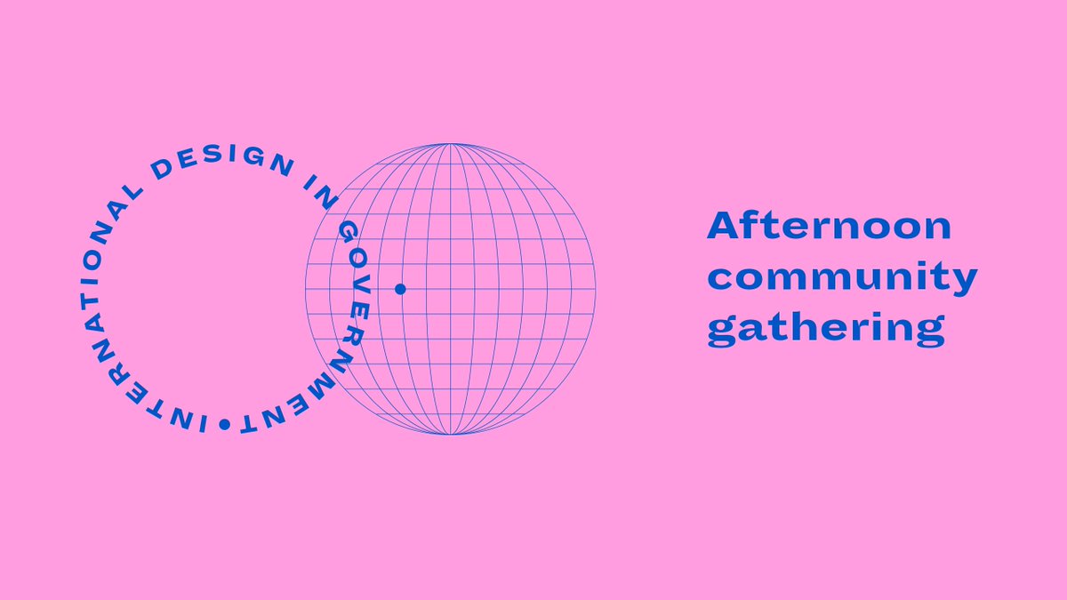 Let’s meet, #GovDesign folks! Right before the huge @SDNetwork Global Conference kicks off in the heart of Berlin, we’re having a small community gathering on Wednesday, 4 October. 👋Join us if you’re a community member or work in any public sector org: docs.google.com/forms/d/e/1FAI…