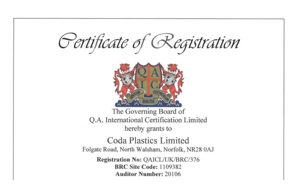 Coda Plastics Ltd tweet media