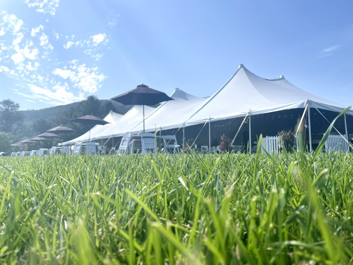 limerockpark's tweet photo. To keep everyone in the shade today Lime Rock Park is opening the Fan Hospitality Tent as a cooling station. It’s a great spot overlooking Sam Posey Straight, located behind The Midway. No additional credentials needed. #HF41 https://t.co/NabMTMGuEM