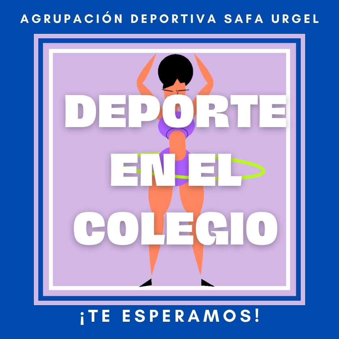 ABIERTAS LAS INSCRIPCIONES A LAS ACTIVIDADES DE LA AGRUPACIÓN DEPORTIVA. Podéis inscribir a vuestros hijos/as hasta el 15 de septiembre en este enlace: forms.office.com/e/TztmQaJ6DM 
Habéis recibido más información en vuestro email.