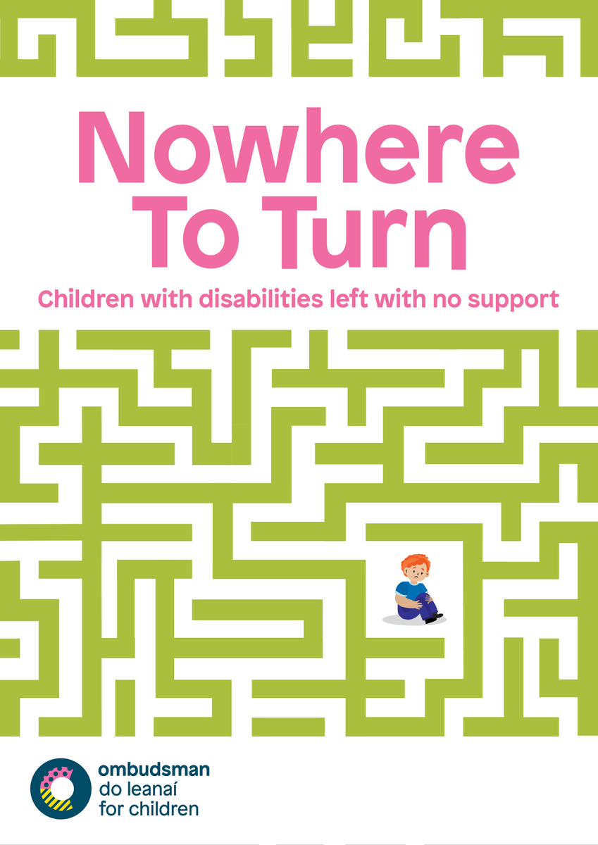 Today the Ombudsman for Children's Office published 'Nowhere to Turn' - our new report on children being left behind by their parents in emergency departments, schools and respite centres in a desperate attempt to get services. Read more: oco.ie/library